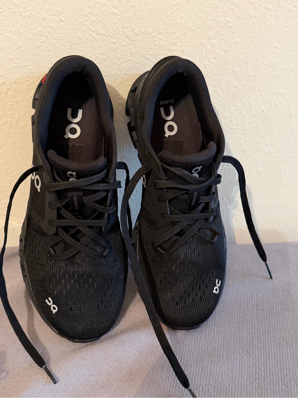 On Running Black womens Athletic Running Shoes